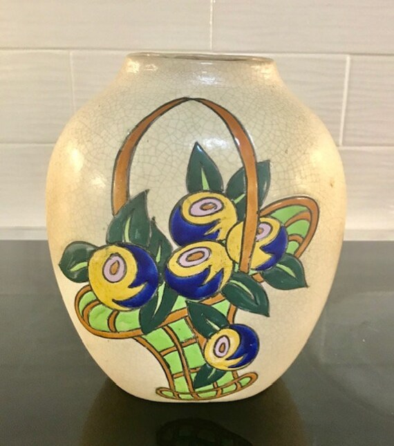 Flower Base Belgium Vintage