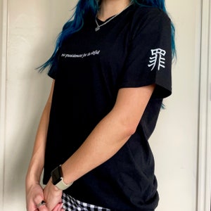 Sin & Punishment Hanma Shuji Inspired Short-Sleeve T-Shirt
