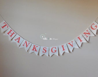 THANKSGIVING Burlap  banner / Burlap THANKSGIVING  banner / Holidays photo props / fall sign / Holidays burlap banner / Thanksgiving bunting