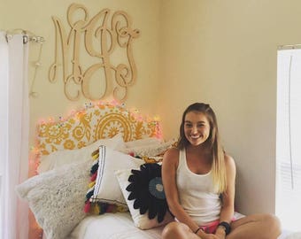 Dorm Room Monogram Etsy
