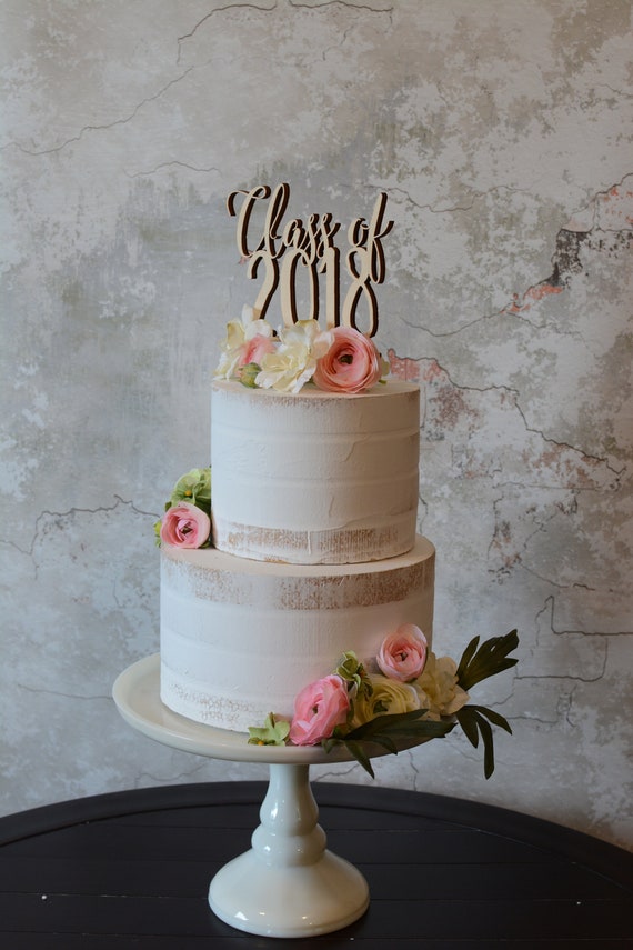 Class Of 2020 Cake Topper Graduation Cake Topper Senior Etsy