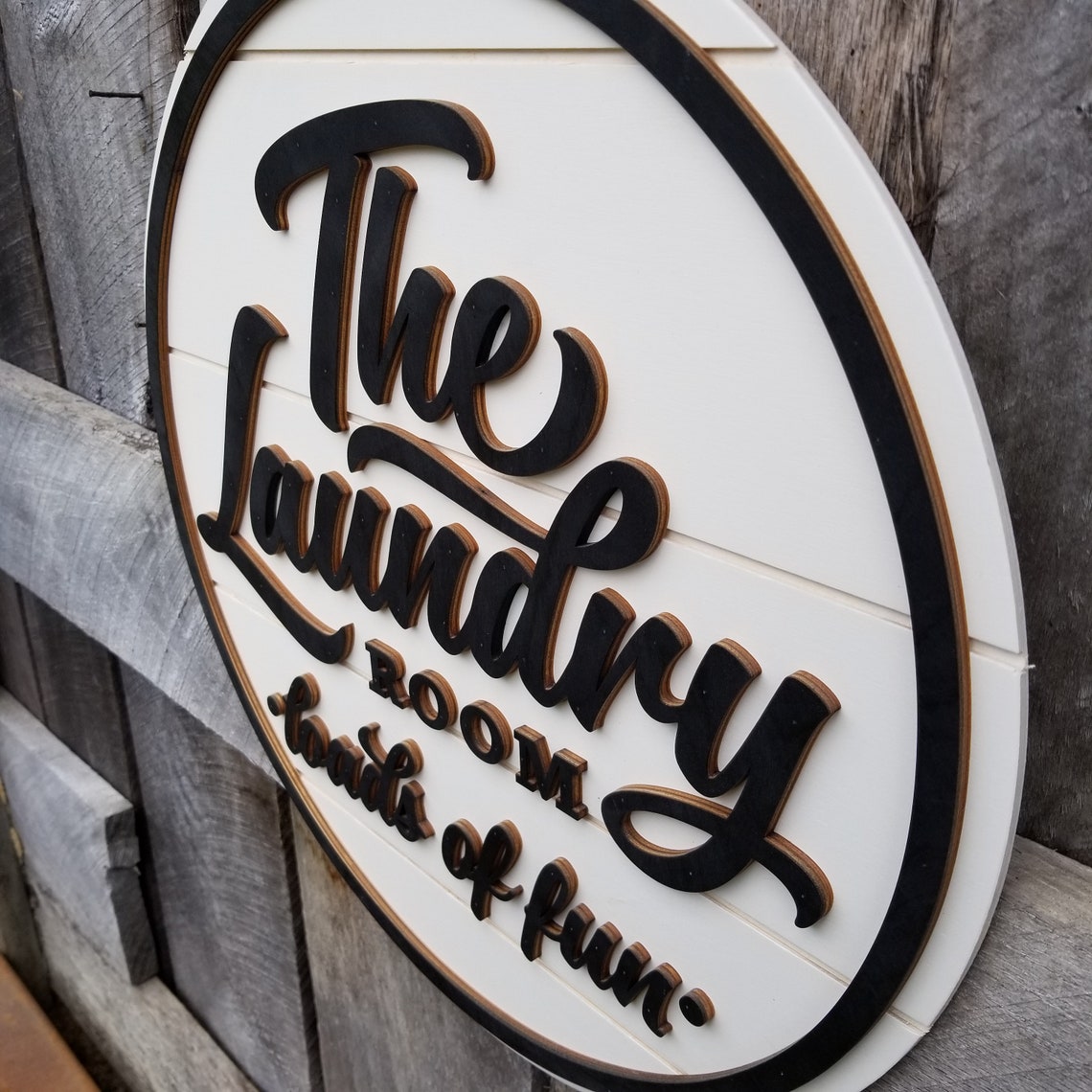 Laundry Room Door Hanger Shiplap Wall Hanging Farmhouse Etsy