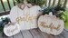 Wooden Pumpkin - Rustic Pumpkin - Fall Decor - Thankful - Thanksgiving Decor - Designed to Prop or Lean for Display 