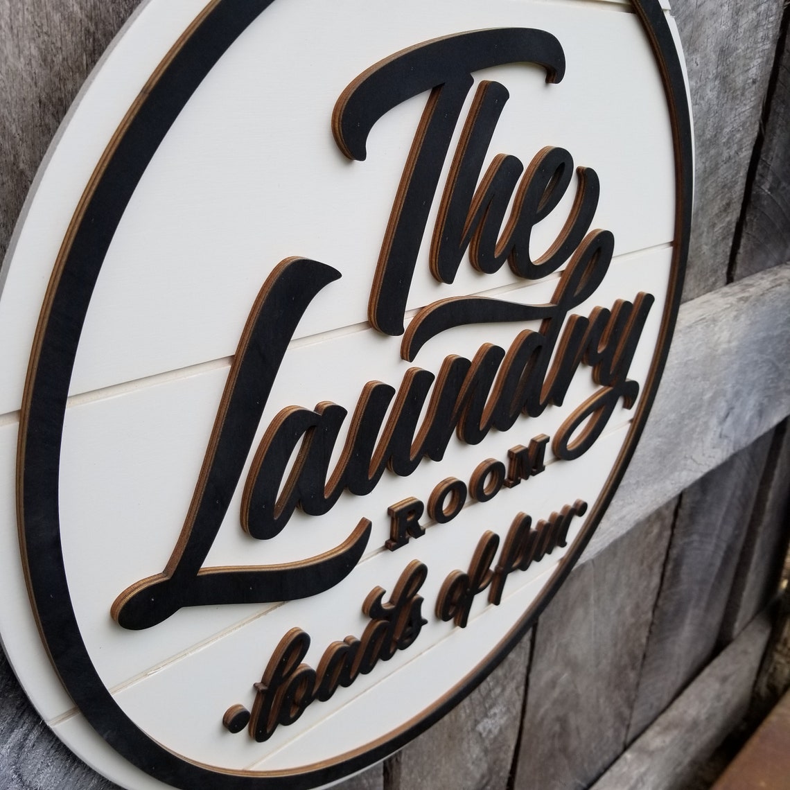 Laundry Room Door Hanger Shiplap Wall Hanging Farmhouse Etsy