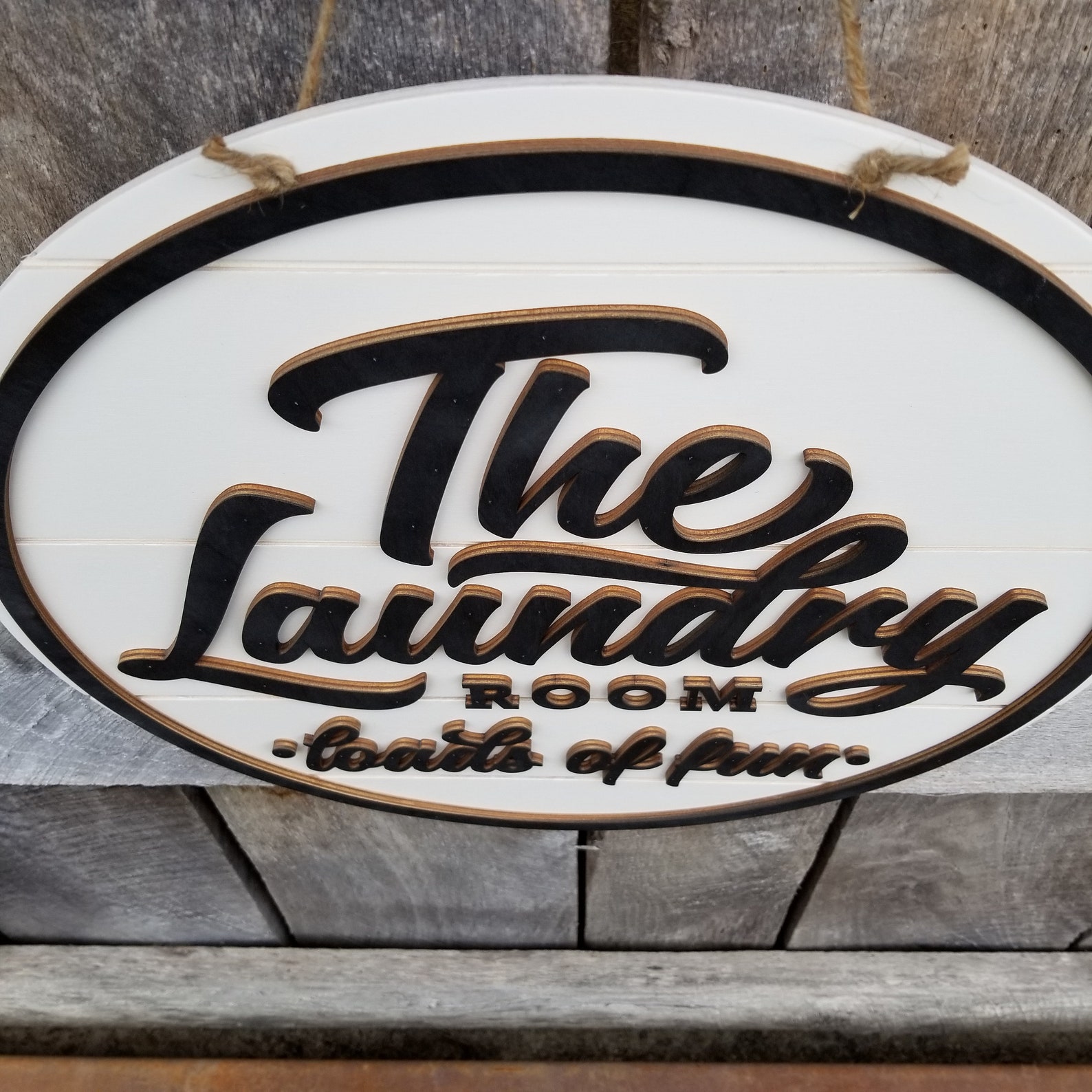 Laundry Room Door Hanger Shiplap Wall Hanging Farmhouse Etsy