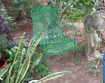 Antique French Metal Outdoor Furniture 4 Vintage Patio Etsy