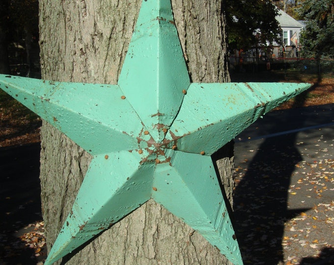 Antique Tin Barn Star Vintage Tin Barn Roof Star Etsy