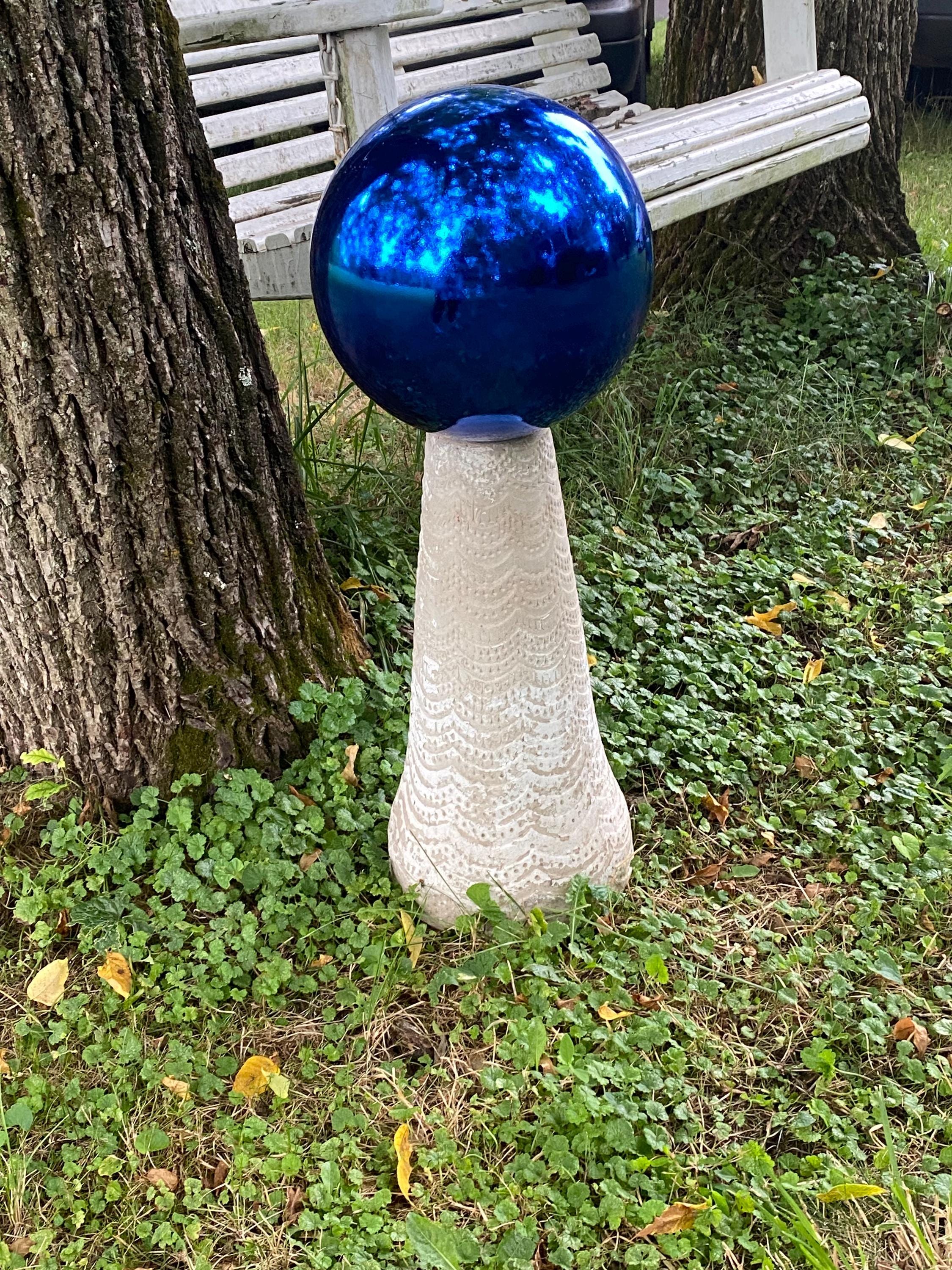 Gazing Ball Stands Concrete