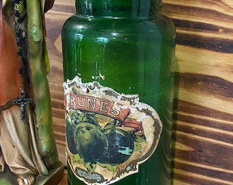 Bocal Durfor 1 litre ancien, conserve pot en verre de conservation