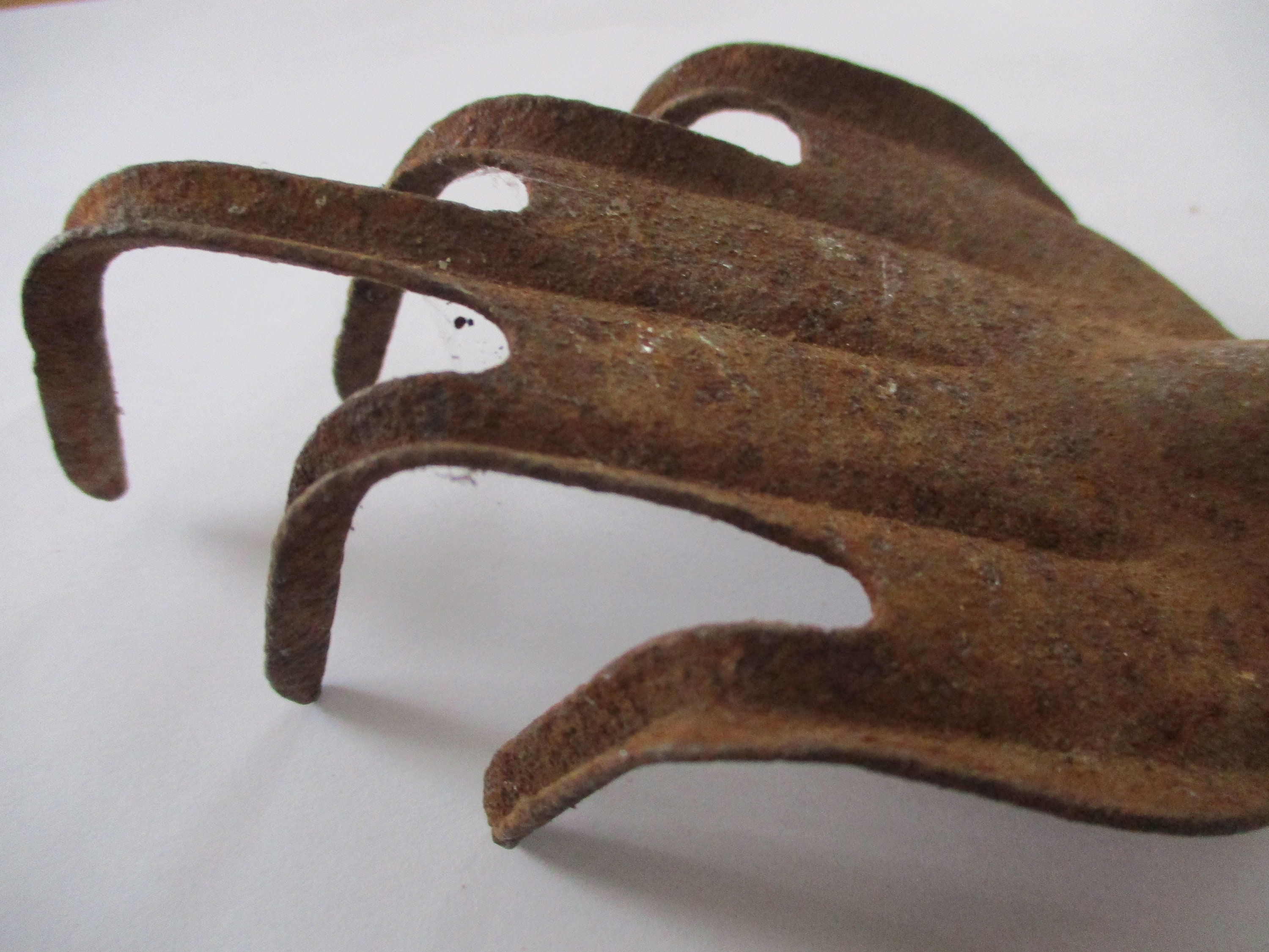 French antique hand fork garden tool great old rusty crusty Etsy