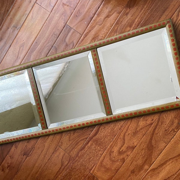 Antique Mirror Glass Etsy