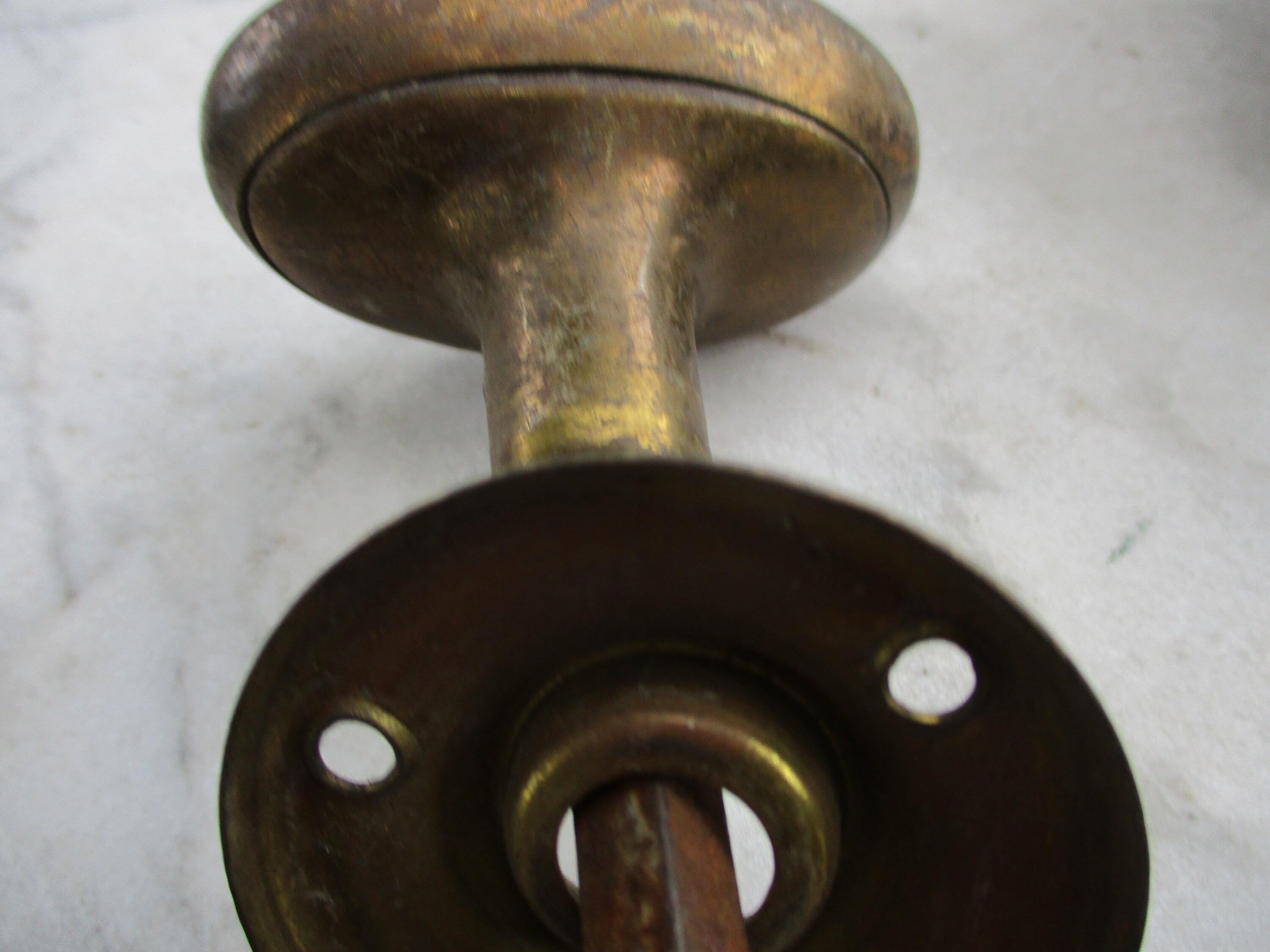 Antique bronze ornate hardware 1800s bronze door knob Etsy