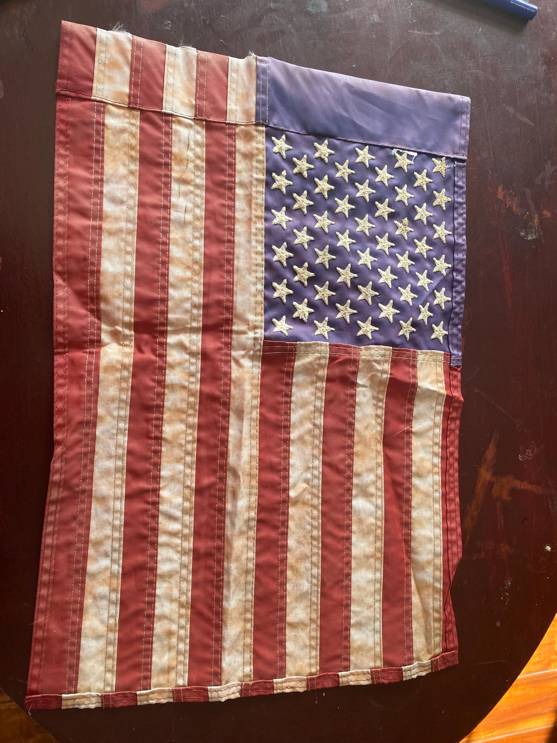 Vintage 50 Star American Flag - Etsy