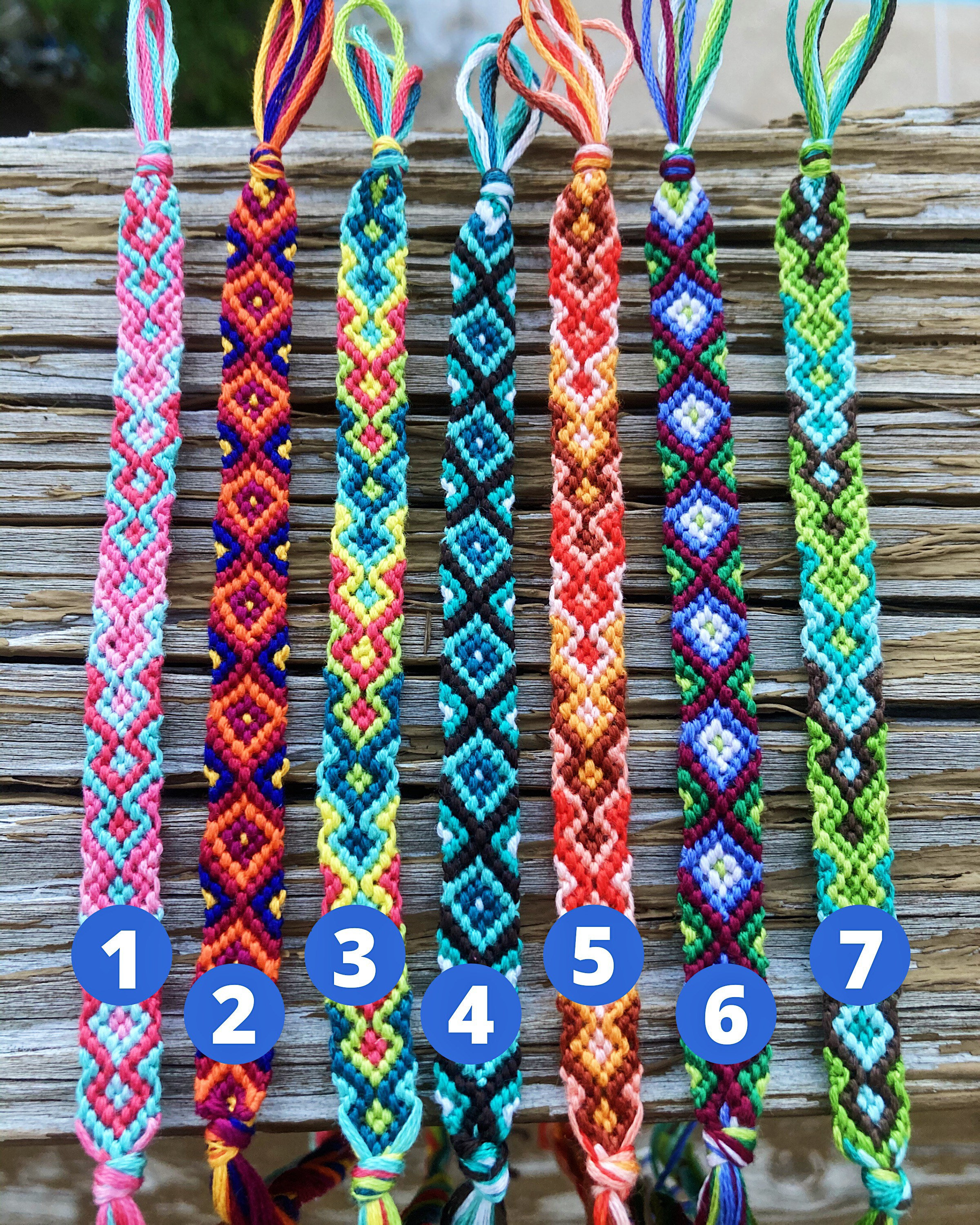 Arrowhead Diamond Knotted Friendship Bracelet Woven Boho Jewelry