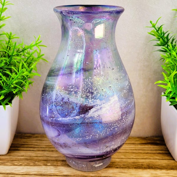Cinzas de cremação fundidas em vaso de vidro, presente memorial personalizado de condolências, lembrança funerária, coroas de flores para funeral.