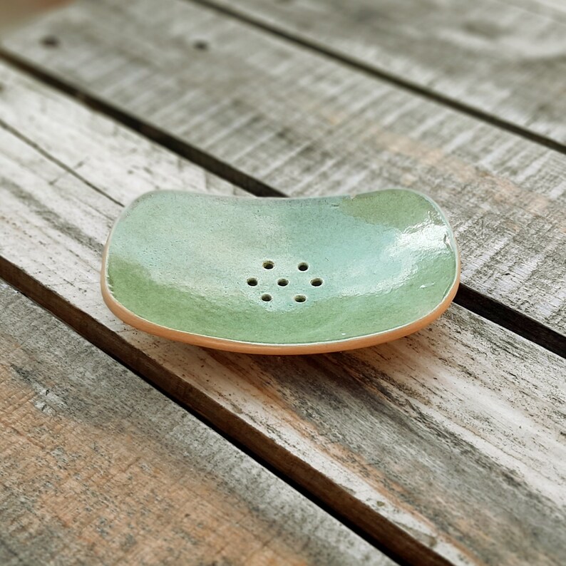 Handmade ceramic soap dish rectangle soap dish ceramics Etsy