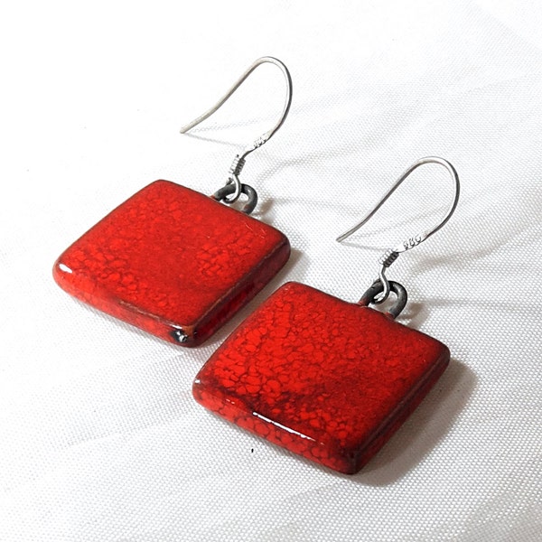 Ceramic Earrings Etsy