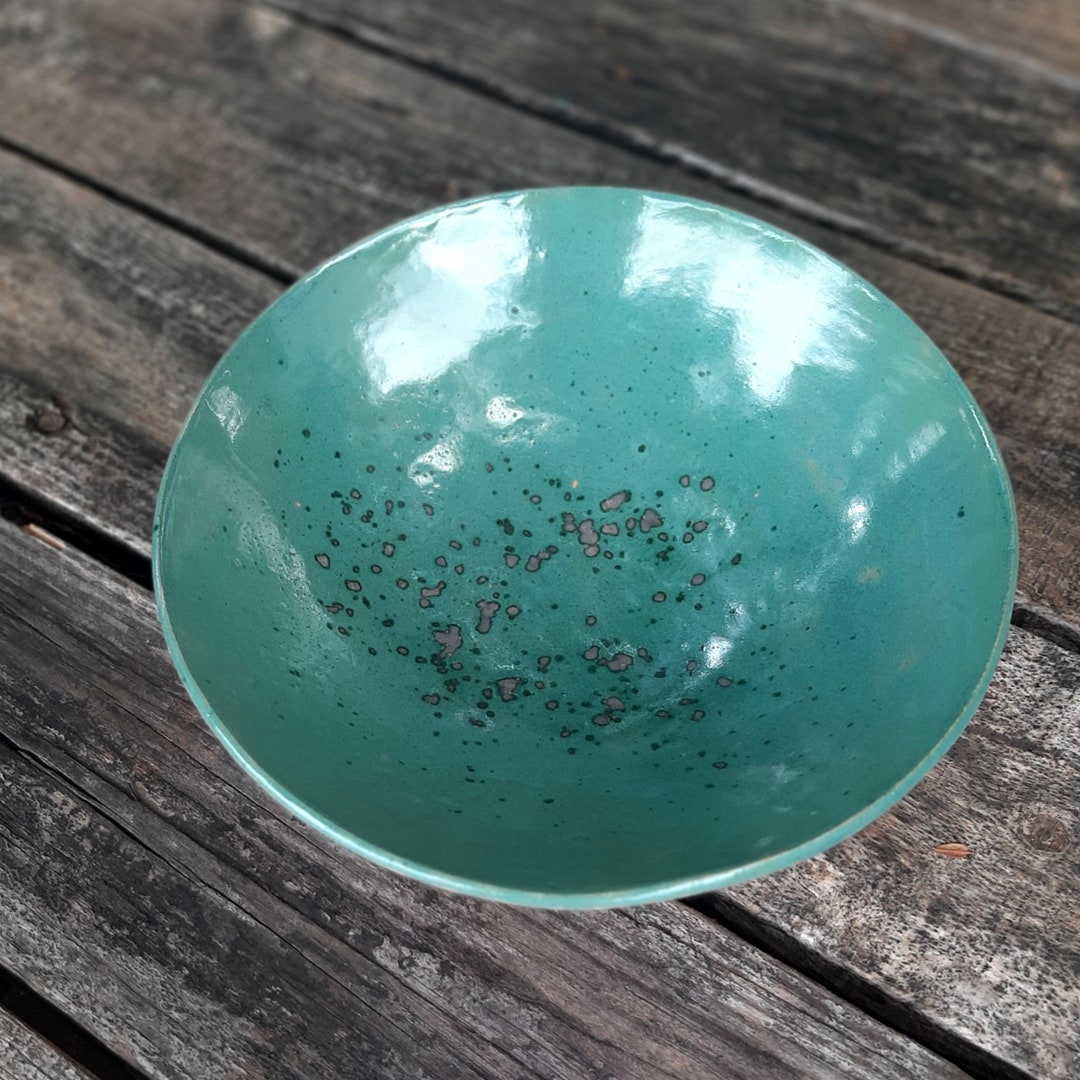 Emerald Green Ceramic Bowl Soup Bowl Spaghetti Bowl Chinese Etsy