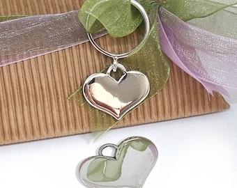 Dangle Charm ring with heart pendant, dangle ring, sterling silver rings for women with large heart charm, cocktail ring, unique rings