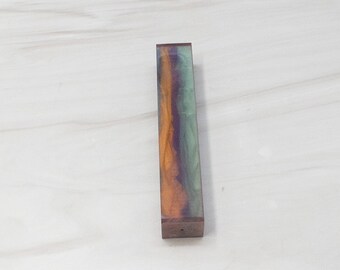 Multi-Colored Resin Pen Blank