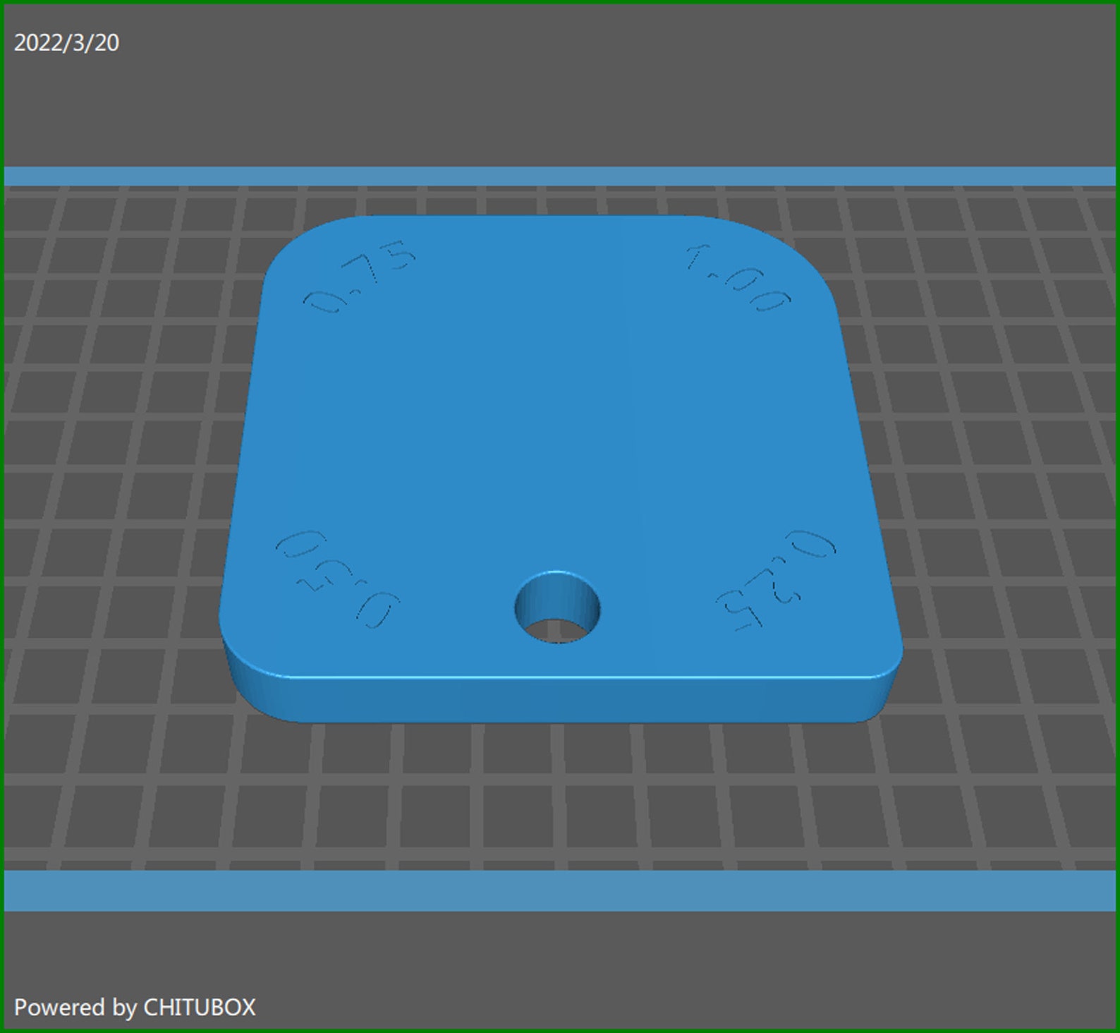 3D Printer STL File Corner Radius Gauge 0.25in to 1.0in Etsy