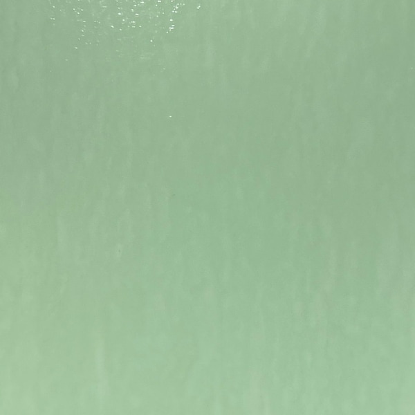 Wissmach COE 96 glass -  Luminescent Pale Green Opaque