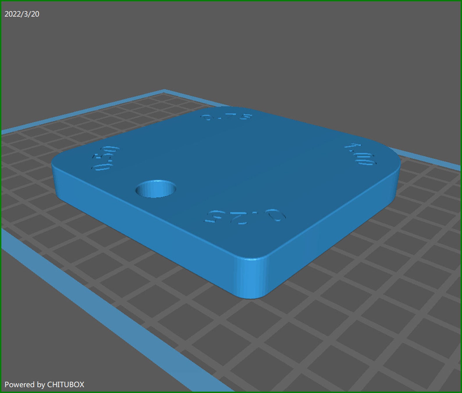 3D Printer STL File Corner Radius Gauge 0.25in to 1.0in Etsy