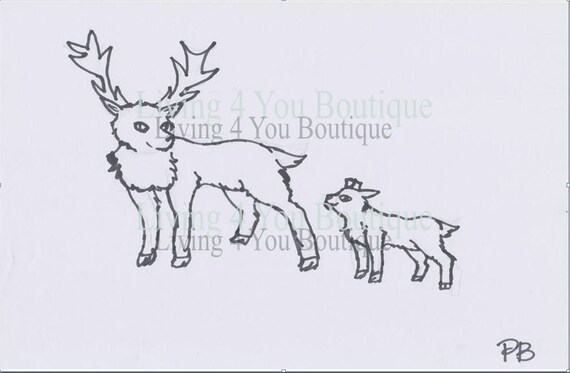 96 Top Reindeer Coloring Pages Pdf For Free