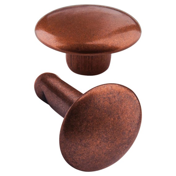 200 Double Cap Hollow Rivets 2-parts 7mm 
