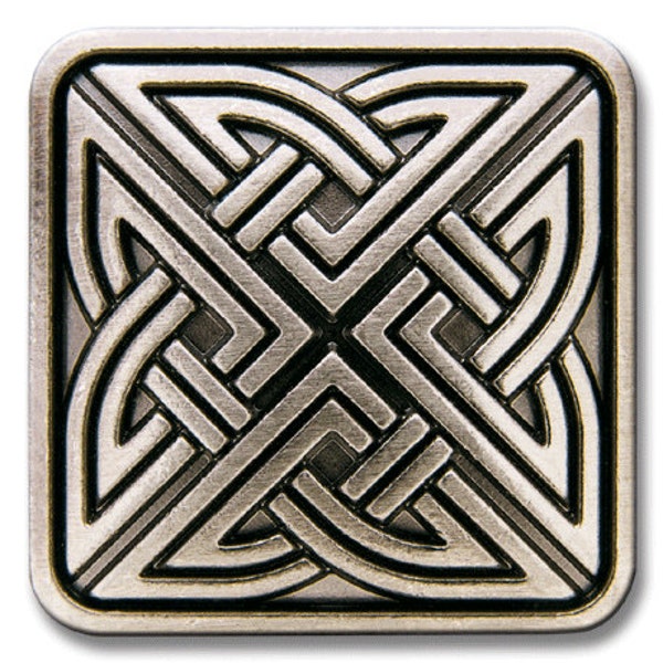 Concho / Screw Back Rivet Celtic Knotwork (4)