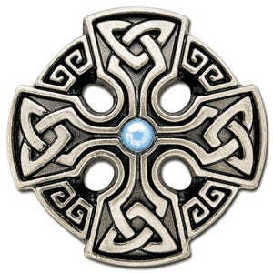 Concho / Zierschraubniete Keltisches Kreuz (1)