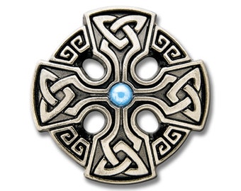 SET á 4 x Conchos Conchas Celtic Cross Keltenkreuz Nieten 672 SET á 4 x Conchos Conchas Celtic Cross Keltenkreuz Nieten 672