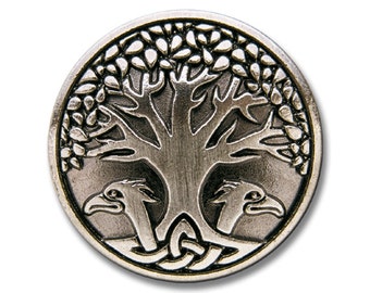 Concho / Screw Back Rivet Celtic Tree of Life (2)
