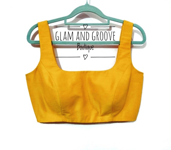 ladies yellow blouse