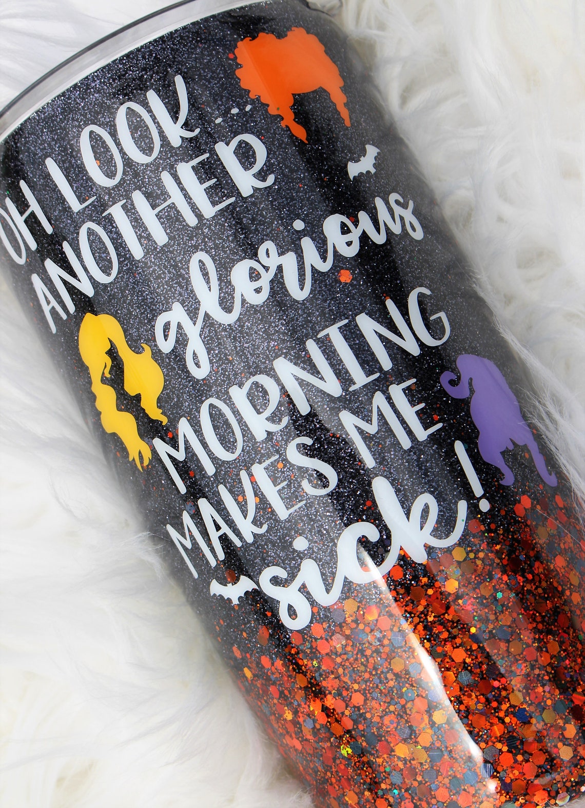 Halloween Epoxy Sealed 20oz Tumbler/Gym Gift/Birthday Gift Etsy