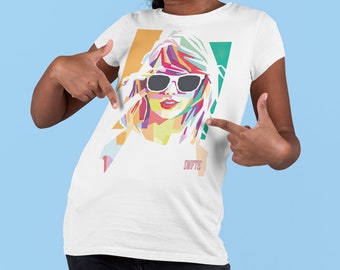 Taylor Swift T-Shirt, Children's, Teen t-shirt, adult, Swiftie, Little Swiftie t-shirt, Tour 2024, Concert t-shirt Merchandise Pop Art style