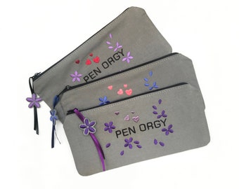 Pencil Case / Back to School / Pencil Pouch