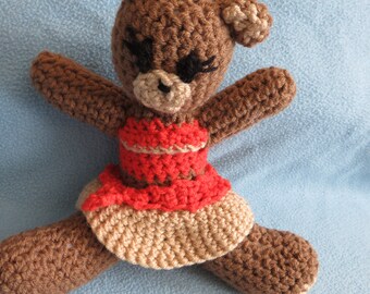Crochet Teddy Bear Inspired By Disney's Moana