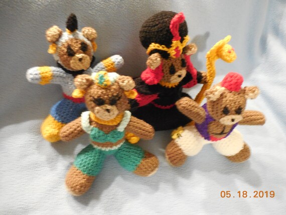 aladdin genie teddy bear