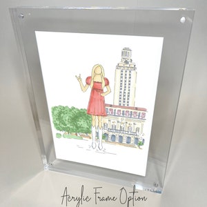 University of Texas Graduate Gift Personalized Graduation Gift for Her ...