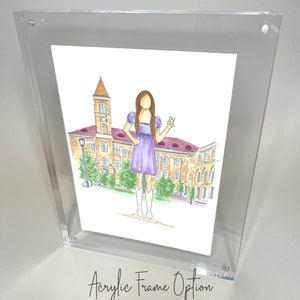 TCU Personalized Grad Gift Graduation Gift for Her Custom Graduation
