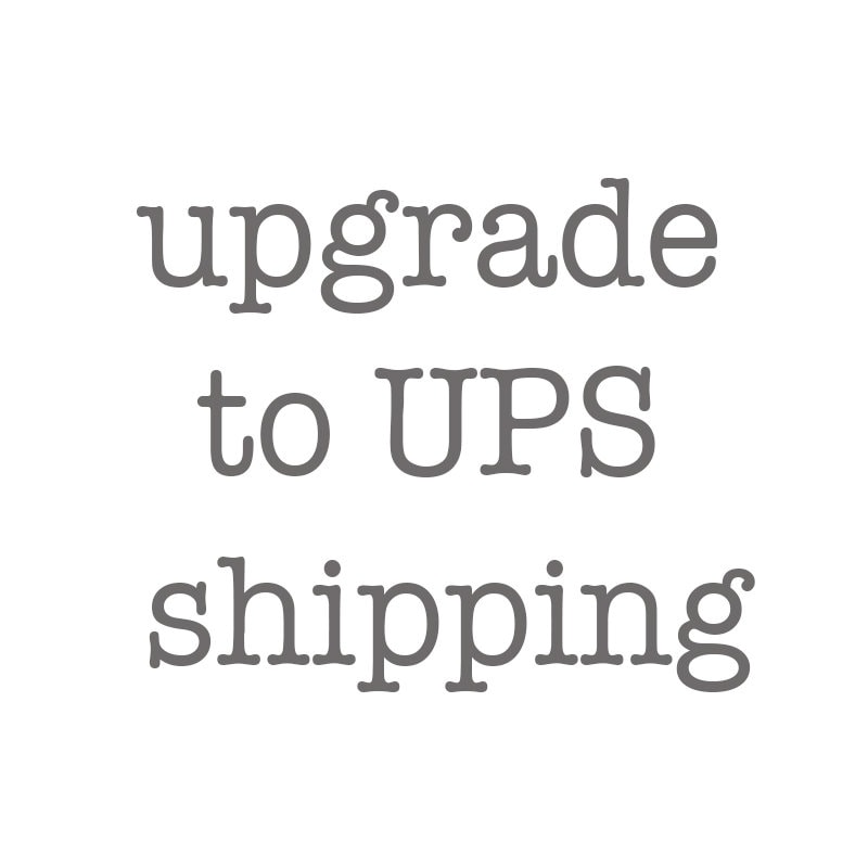 Upgrade to UPS shipping