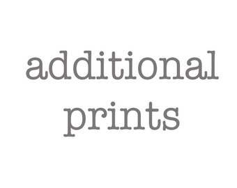 additional prints of an original piece of art