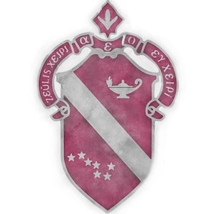 Alpha Phi Sorority Crest Artwork Greek Gift Alpha Phi Sorority Bid Day Gift Sorority Initiation Gift for Little Sister Gift Greek Crest Art