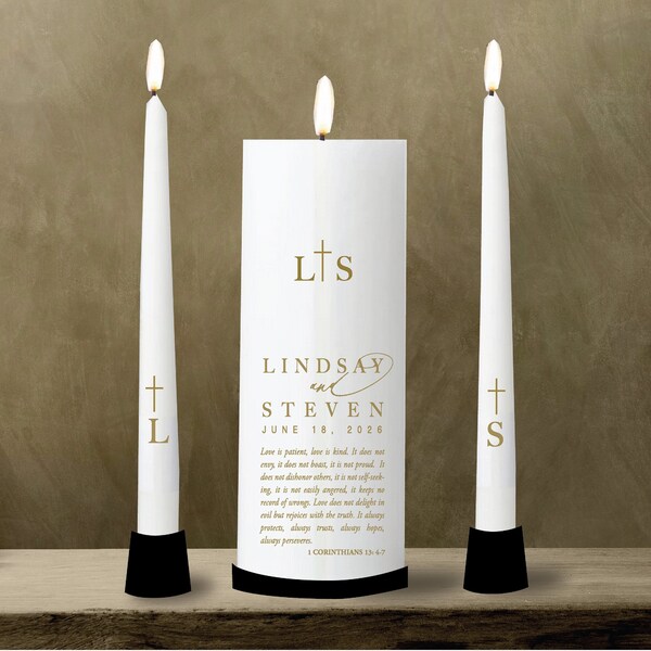 Unity Candle Set Etsy