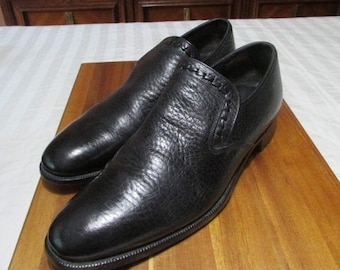 Vintage Dack's Exotic Leather Slip on Shoes Size 9.5 A/B Width