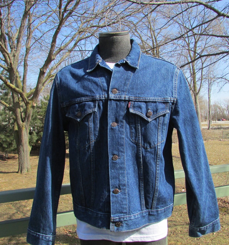 levi western denim jacket