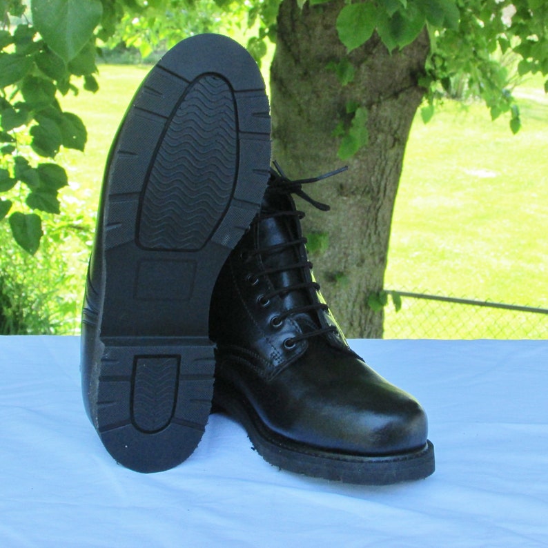 Drill Boots Size 6 Boots Military Parade Boots Marching Boots Etsy
