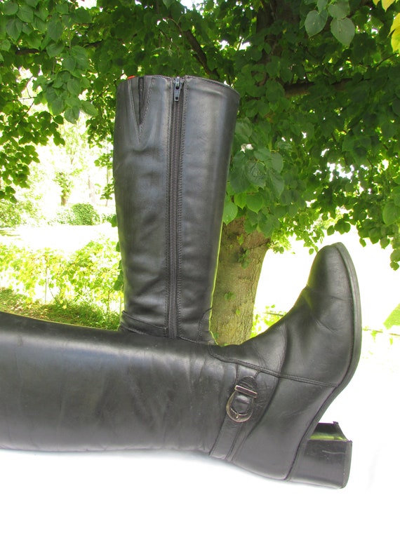 rubber zipper boots