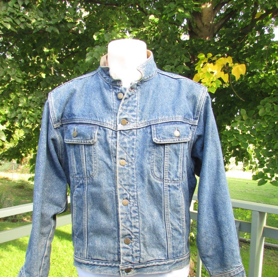 cotton lined denim jacket